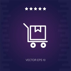 carriage vector icon