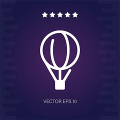 parachute box vector icon