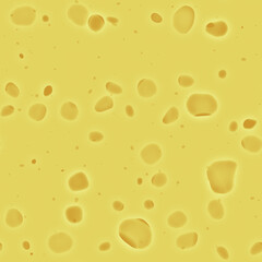 Seamless texture of cheese. Background, pattern.