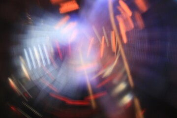 Abstract background with glow vortex light effect