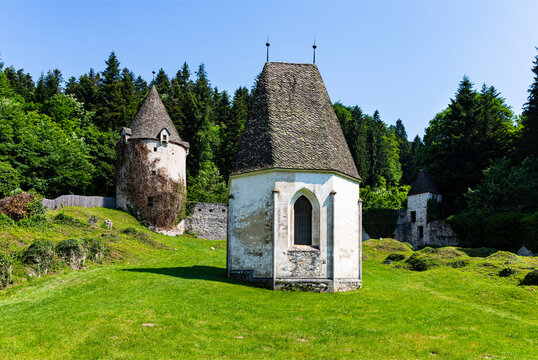 Žiče old abandoned monastery