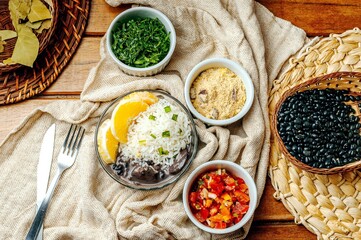 Composição de feijoada