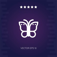 butterfly vector icon