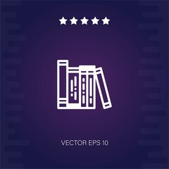 books vector icon