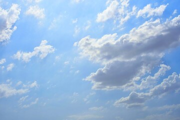 Beautiful Evening, Blue sky in the Evening, Clouds in the sky