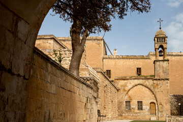 Mor Behnam (Kirklar) church in Mardin, Turkey.