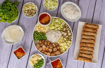 Vietnamese Nhaem Food 