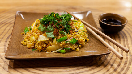 vegetarian noodle dish