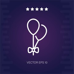 balloons vector icon