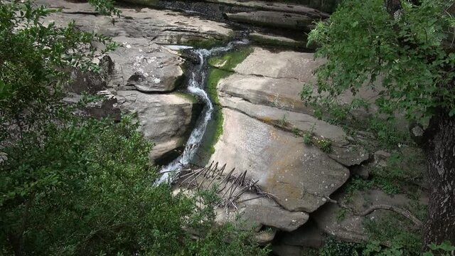 Rupit mountain village town hill stone landscape Catalonia Europe nature
