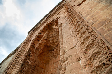 Kasimiye Madrasa Dome Mardin, Turkey. Detail from the entrance of madrasa.