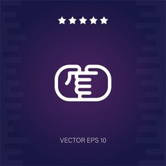 hand shake vector icon