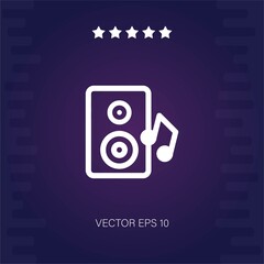 loudspeaker vector icon