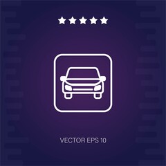 parking vector icon