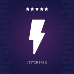 flash vector icon