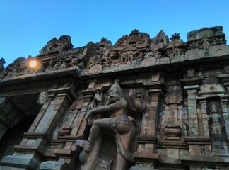 Elevation of a temple entrance