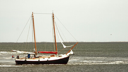 sailboat on the sea