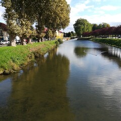 Obraz premium rivière Lunéville 