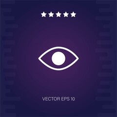 visibility vector icon