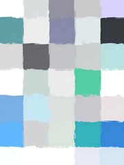 colorful abstract mosaic with a rough texture background. Sweet color square pattern background. Picture for creative wallpaper or design art work. Backdrop have copy space for text.