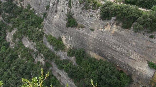 Rupit mountain village town hill stone landscape Catalonia Europe nature