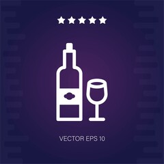 wine vector icon