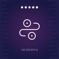 route vector icon