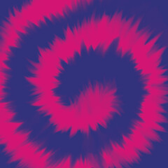 Fototapeta na wymiar Purple pink tie dye texture background.