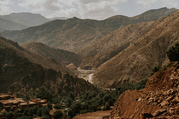 Beautiful landscape and hardscape at Morocco