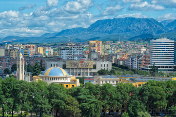 View over Tirana, Tirana, Albania