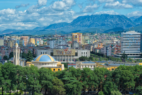 View over Tirana, Tirana, Albania