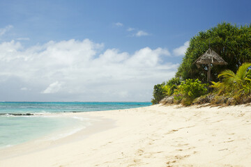 The beautiful island in French Polynesia 