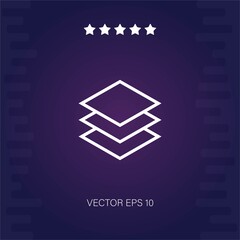 layers vector icon