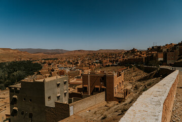 Beautiful landscape and hardscape at Morocco