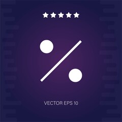 percent vector icon