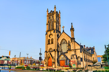St. John's Episcopal Church in Downtown Detroit - Michigan, United States