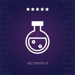 flask vector icon