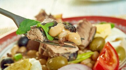 Tuna bean  salad