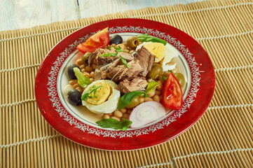 Tuna bean  salad