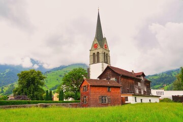 Fototapeta na wymiar Kirche in Grabs
