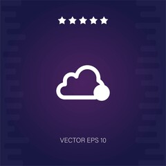 cloud vector icon