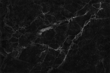 Obraz na płótnie Canvas Black grey marble texture background with seamless and high resolution for interior decoration. Tile stone floor in natural pattern.