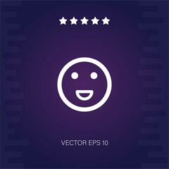 smile vector icon