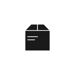 Box icon. Logistic symbol modern, simple, vector, icon for website design, mobile app, ui. Vector Illustration