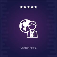 global vector icon