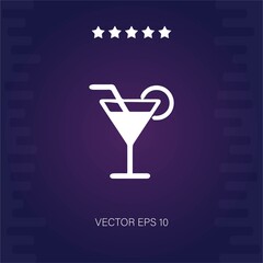 cocktail vector icon