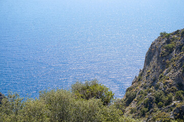 Butterfly Valley panorama in Fethiye, Turkey