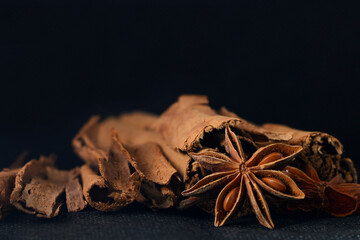 star anise & cinnamon.