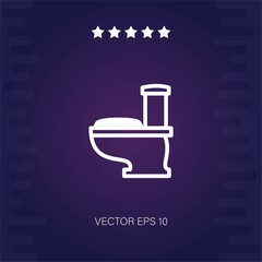 toilet vector icon