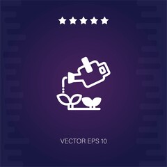 watering vector icon